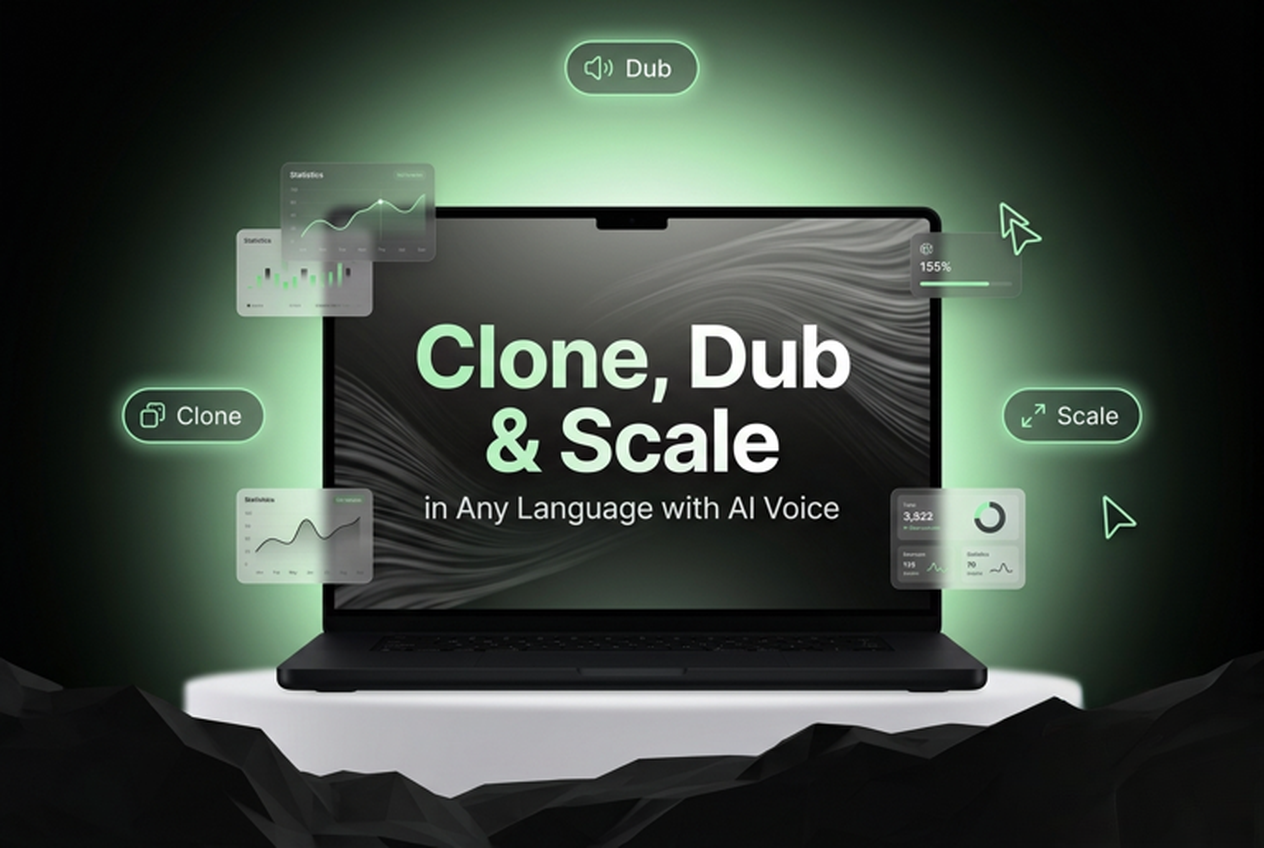 AI Voice Mastery: Clone, Dub & Scale in Any Language